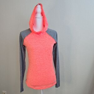 Under Armour Coral and Gray Performance Running Top